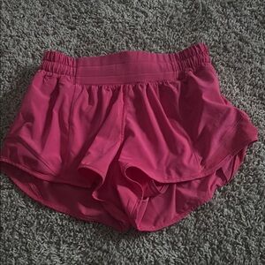 Lululemon Athletica Pink Athletic Shorts Lightweight Performance